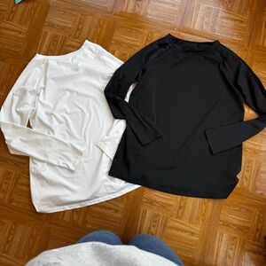 Unisex drifit tshirts long sleeve size medium